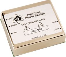 High Voltage DC/DC Converters - American Power Design, Inc.